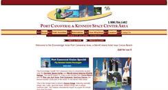 Desktop Screenshot of econolodgeportcanaveralarea.com